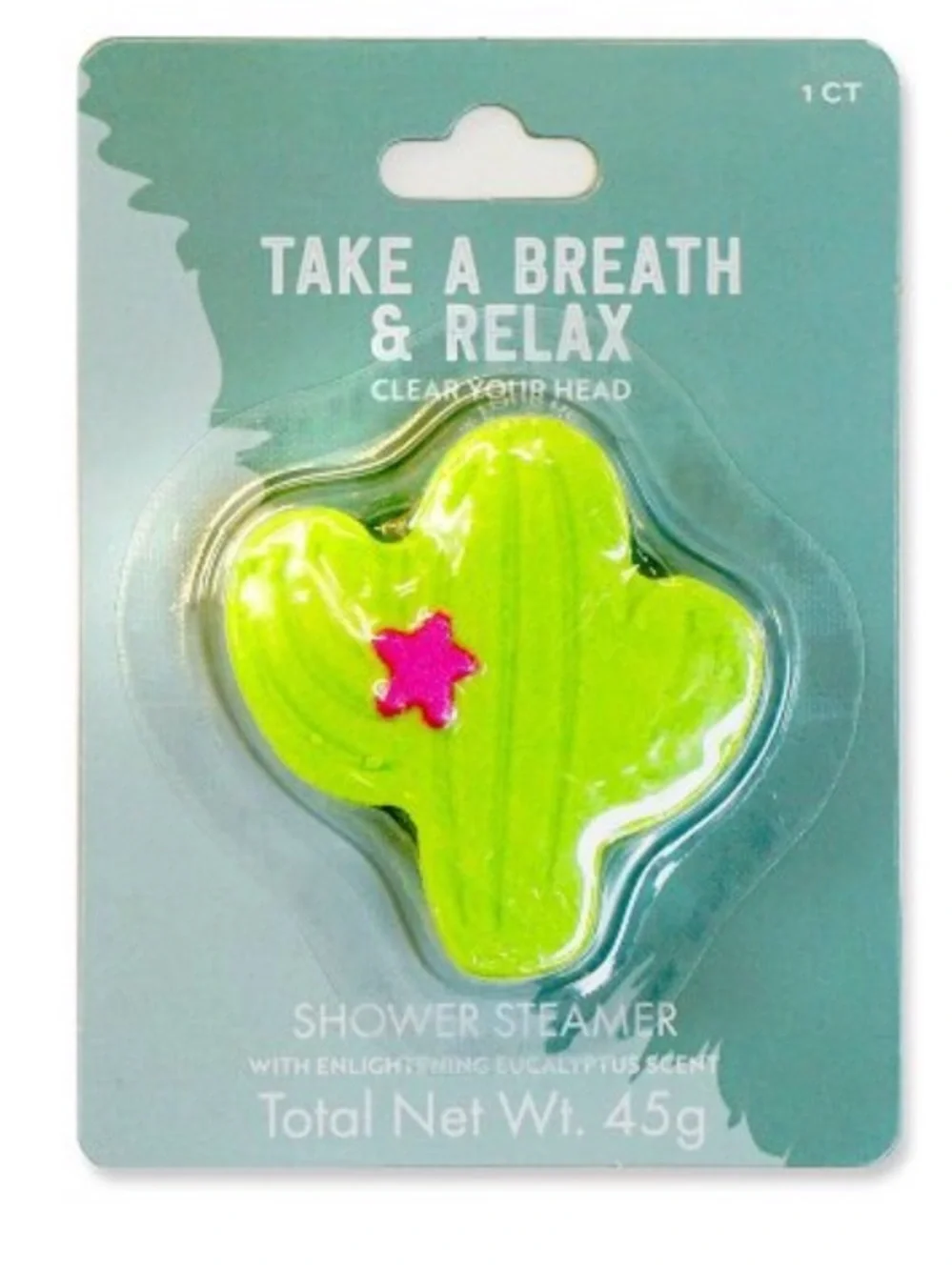 NWT Smiley Face & Cactus SHOWER STEAMERS set of 10